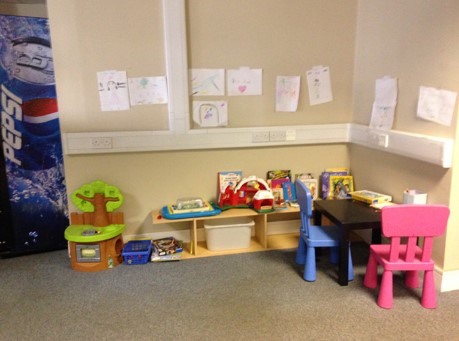 Kids Play Area in Waiting Room